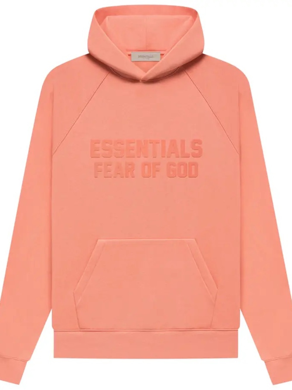 Fear of God ESSENTIALS Hoodie (coral)